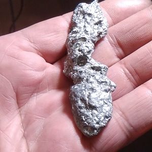 1 1/2 ounce White Gold Nugget